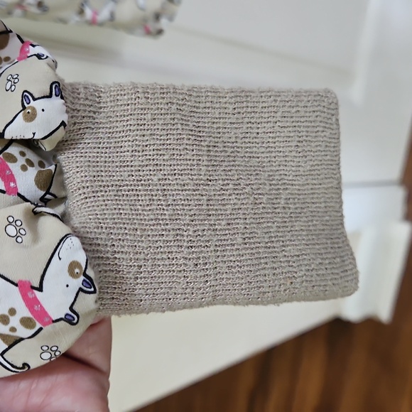 Uniform Advantage Dog Lover Medical Animal Print Scrub Jacket Plus Size 3x - Picture 6 of 10